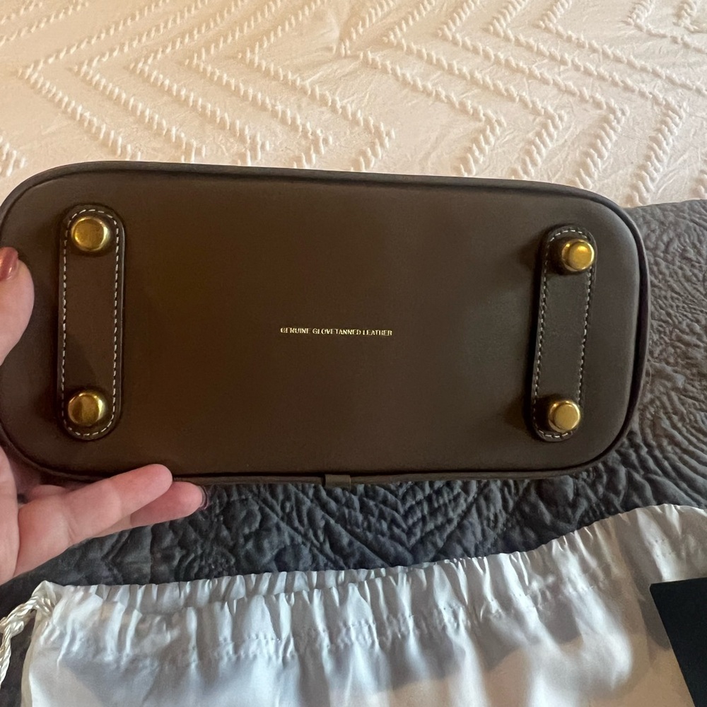NWT Coach Revel in Dark Stone, glove-tanned leather - Picture 10 of 11